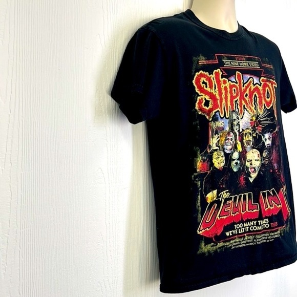 SlipKnot - The Devil In One SlipKnot Graphic Metal Short Sleeve T Shirt Medium - Picture 4 of 10